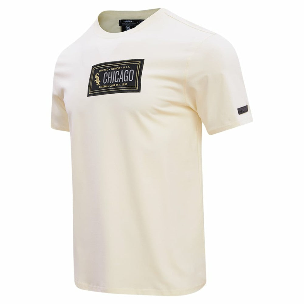Chicago White Sox Pro Standard Club Member Badge T-Shirt - Cream