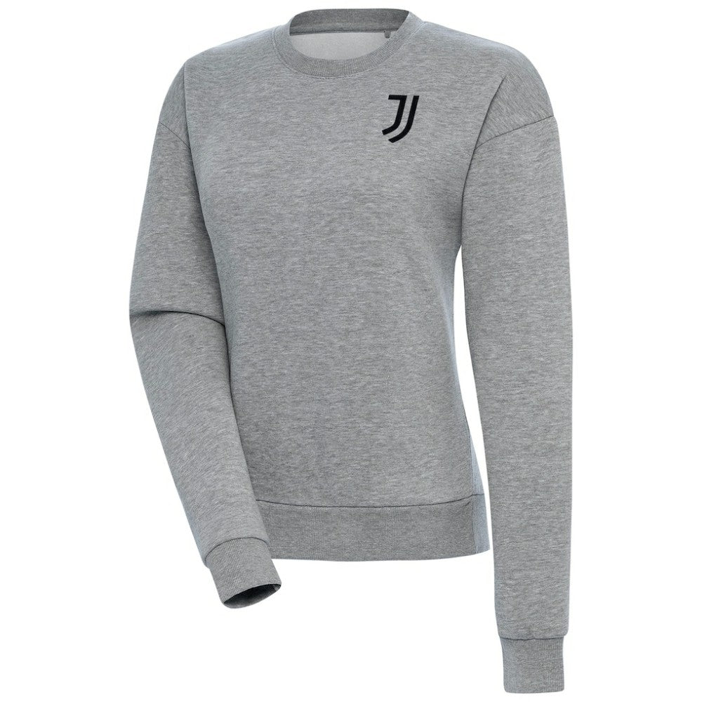 Juventus Women's Takeover Crewneck Pullover Sweatshirt - Heather Gray online