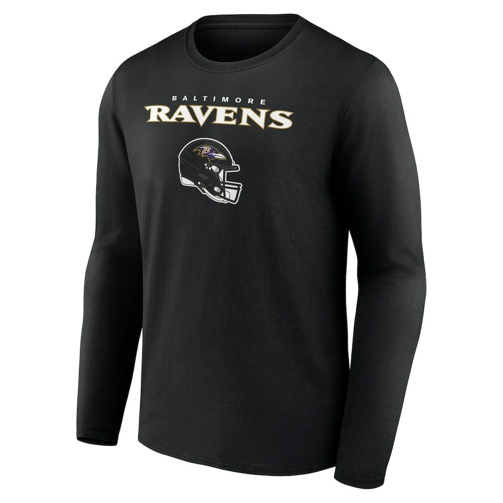 Kyle Hamilton Baltimore Ravens Team Wordmark Player Name & Number Long Sleeve T-Shirt - Black sale