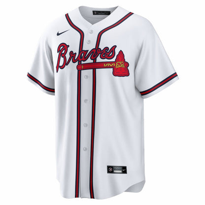 Atlanta Braves Home Big & Tall Replica Jersey - White | Nike