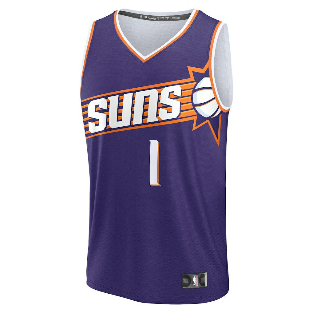 Devin Booker Phoenix Suns Youth Fast Break Player Jersey sale - Icon Editi- Purple | Fanatics for sale