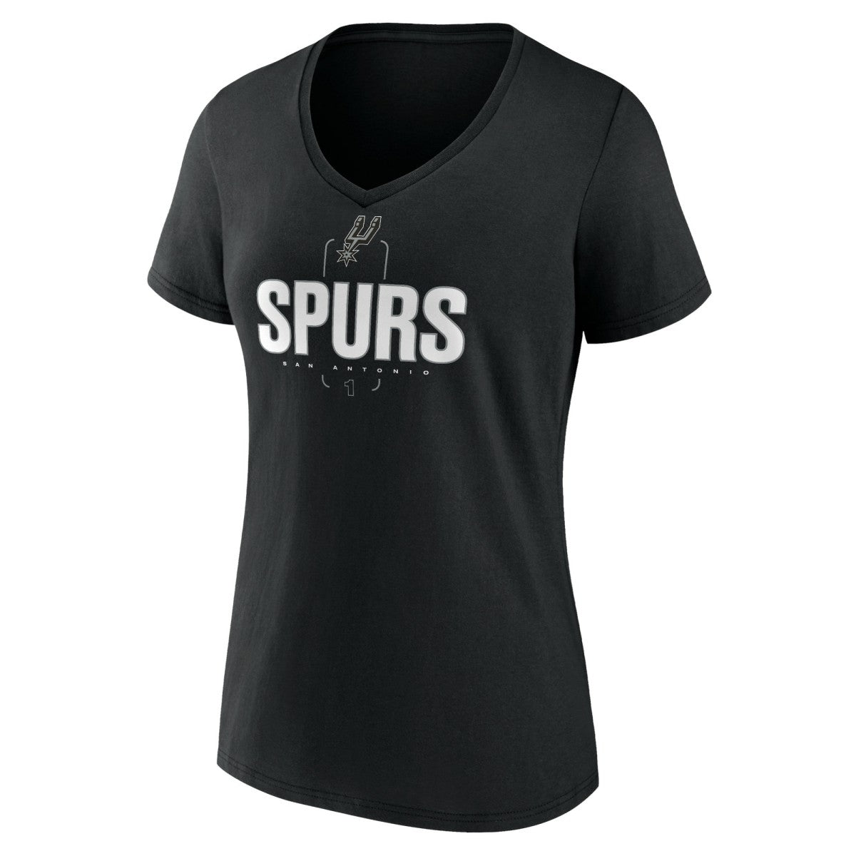 Victor Wembanyama San Antonio Spurs Women's Behind The Back Name & Number V-Neck T-Shirt - Black for sale