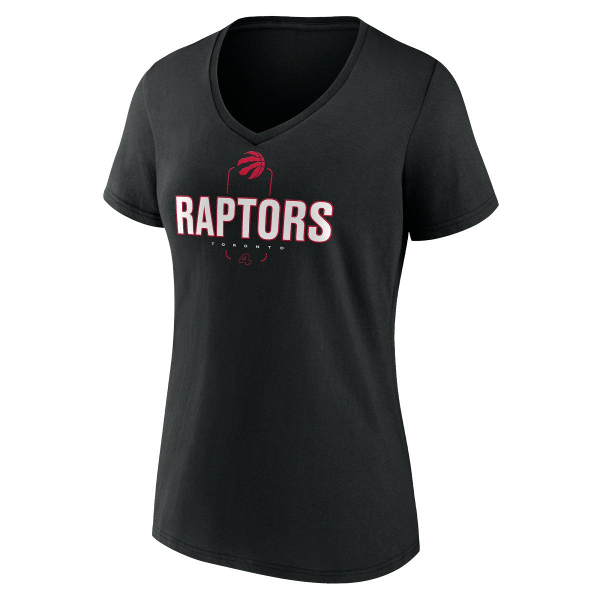 Scottie Barnes Toronto Raptors Women's Behind The Back Name & Number V-Neck T-Shirt - Black online