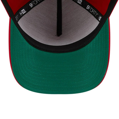 Washington Nationals Team Color A-Frame 9FORTY Adjustable Hat - Red | New Era