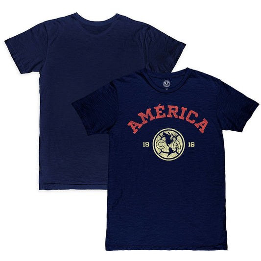 Club America 1863FC Established Slub T-Shirt - Navy sale