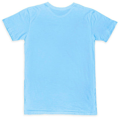 Manchester City 1863FC Mono Crest Slub T-Shirt - Sky Blue shop