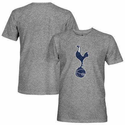 Tottenham Hotspur 1863FC Color Crest Twisted Tri-Blend Slub T-Shirt - Heather Gray discount