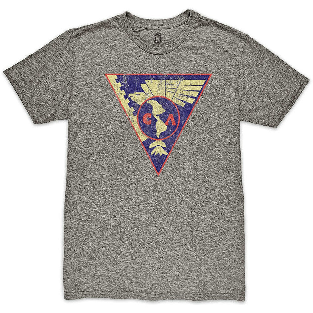 Club America 1863FC Retro Crest Twisted Tri-Blend Slub T-Shirt - Heather Gray on sale