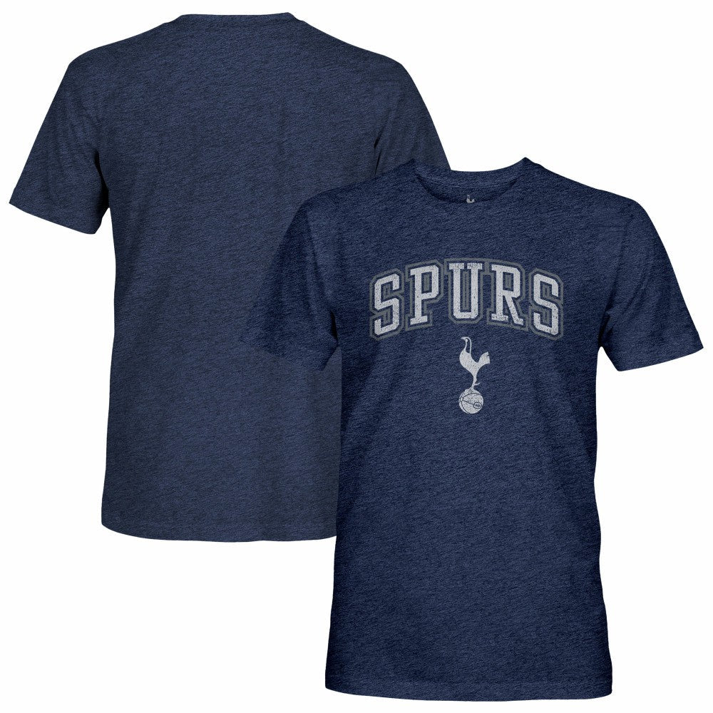 Tottenham Hotspur 1863FC Wordmark Twisted Tri-Blend Slub T-Shirt - Heather Navy outlet