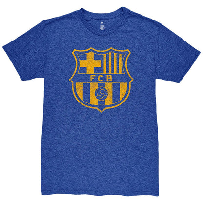 Gavi Barcelona 1863FC Player Name & Number Twisted Tri-Blend Slub T-Shirt - Heather Royal discount