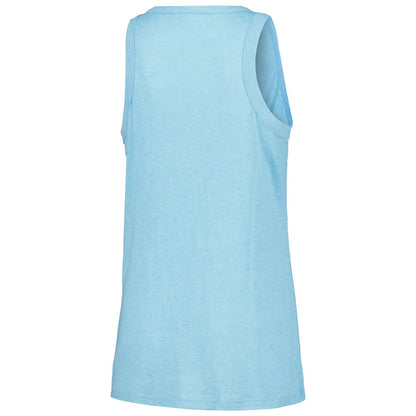 Kansas City Royals Soft as a Grape Women's Gauze High Neck Tank Top - Light Blue