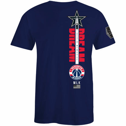 Washington Wizards FISLL x Black History Collection Unisex T-Shirt - Navy shop