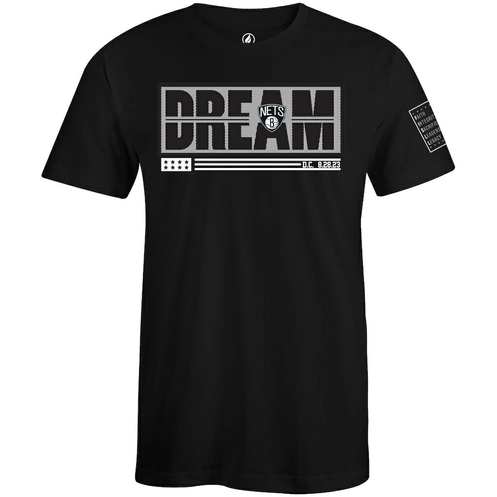 Brooklyn Nets FISLL x Black History Collection Unisex T-Shirt - Black outlet