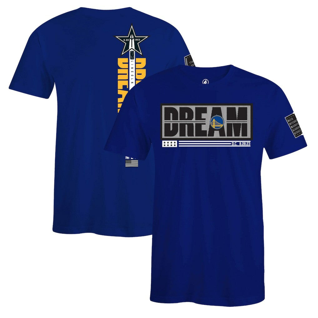 Golden State Warriors FISLL x Black History Collection Unisex T-Shirt - Royal shop