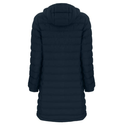 New York Yankees Cutter & Buck Women's Mission Ridge Repreve Eco Insulated Full-Zip Long Puffer Jacket - Navy