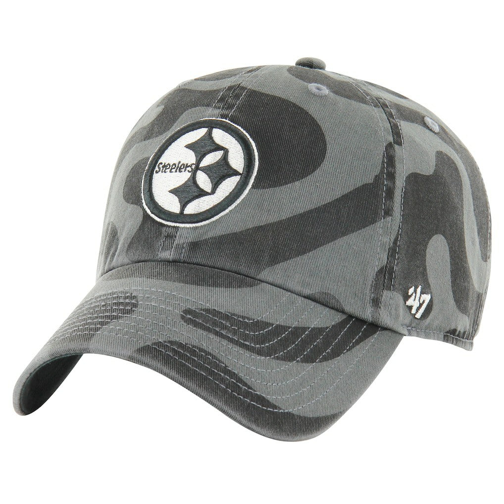 Pittsburgh Steelers '47 Women's Freeform Clean Up Adjustable Hat - Charcoal online