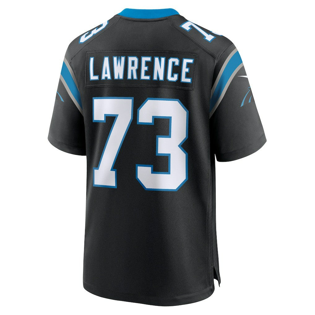 Rashard Lawrence Carolina Panthers Game Jersey - Black | Nike for sale