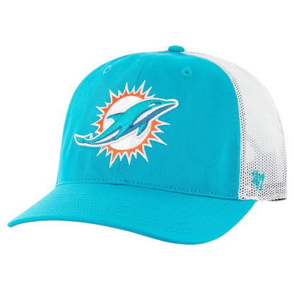 Miami Dolphins '47 Youth Trucker Adjustable Hat - Aqua/White cheap