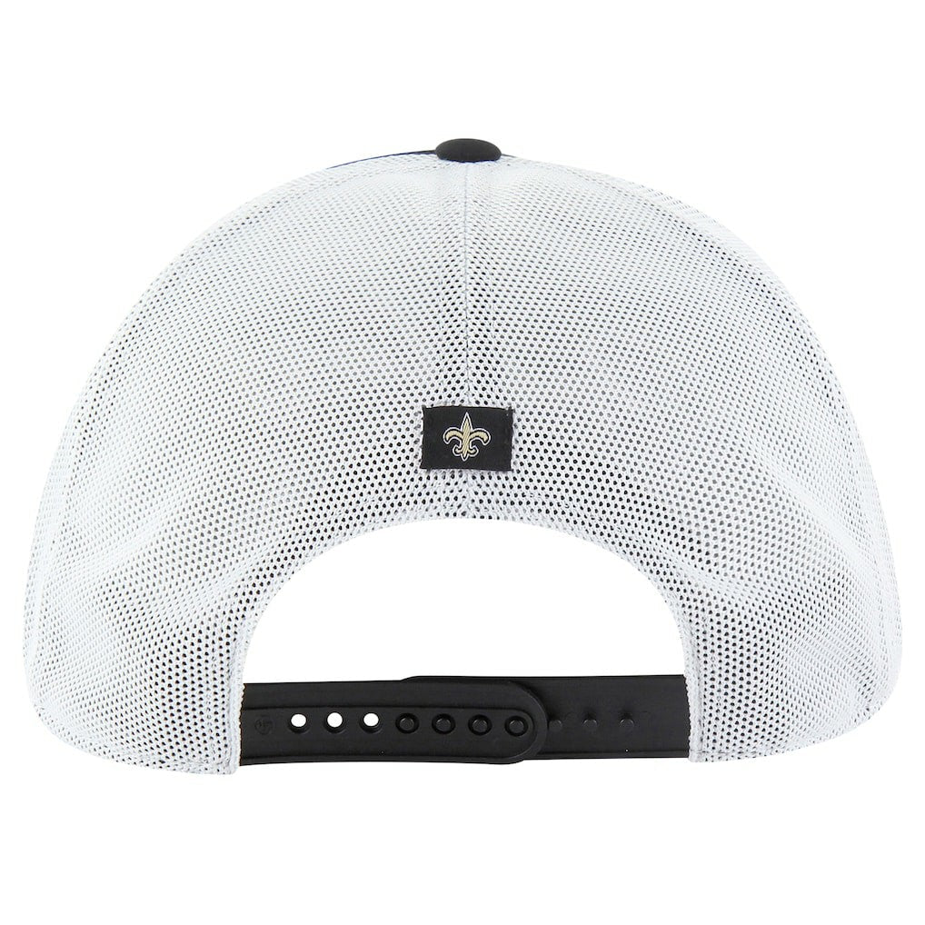 New Orleans Saints '47 Downburst Relaxed Hitch Trucker Adjustable Hat - Black/White outlet