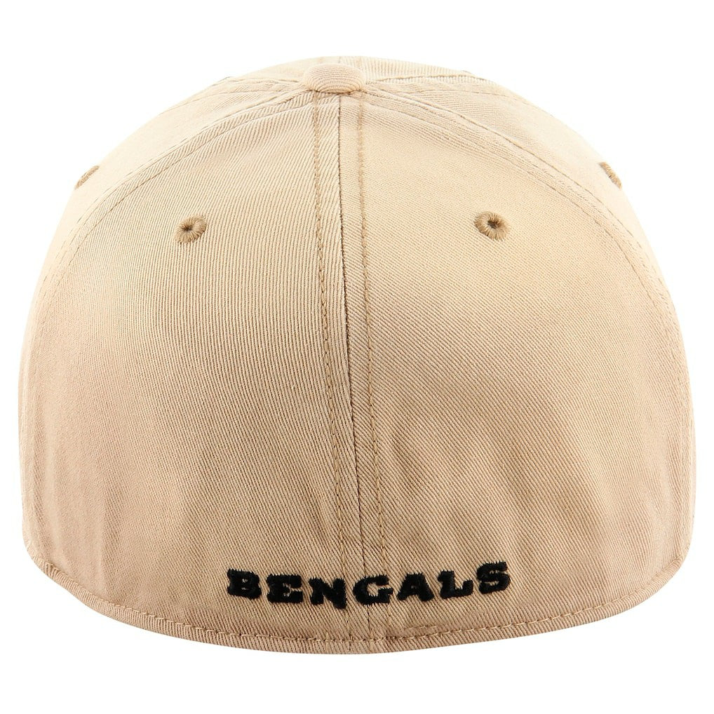 Cincinnati Bengals '47 Dusted Relaxed Franchise Fitted Hat - Khaki sale