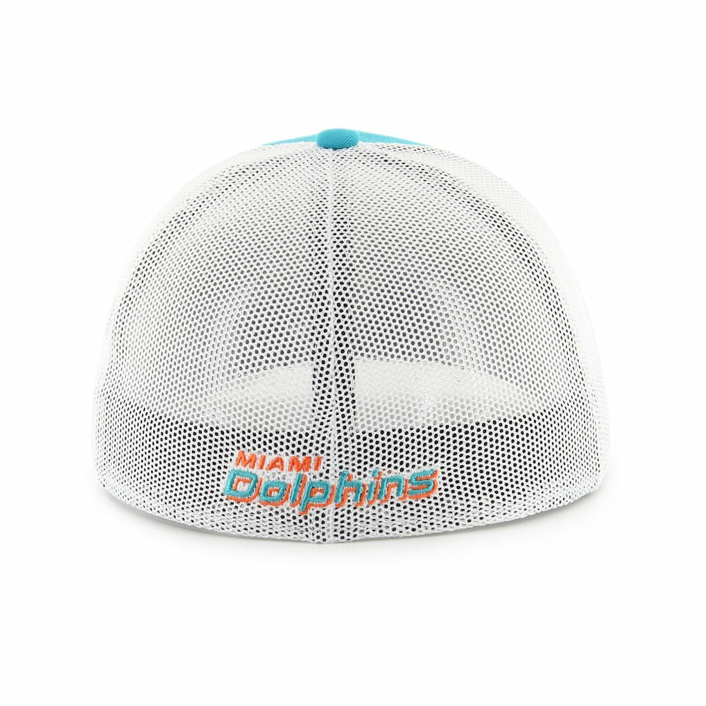 Miami Dolphins '47 Thrash Trophy Flex Hat - Aqua/White discount