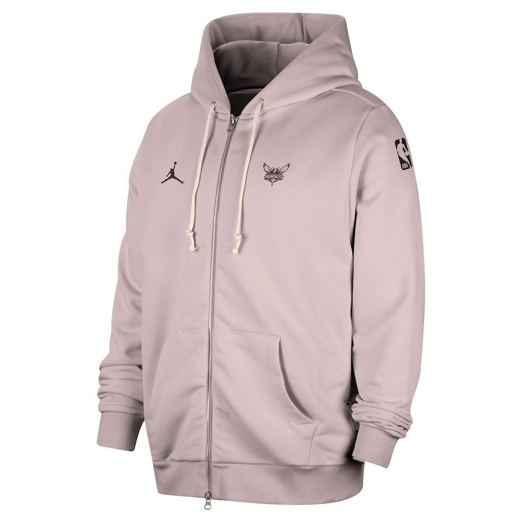Charlotte Hornets Jordan Brand Authentic Standard Issue Full-Zip Hoodie Jacket - Light Purple for sale