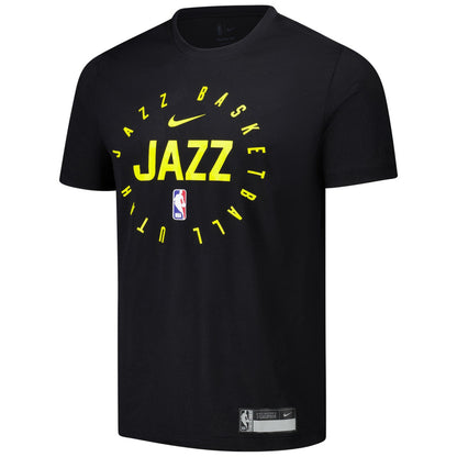 Utah Jazz 2024/25 Legend On-Court Practice Performance T-Shirt - Black | Nike on sale