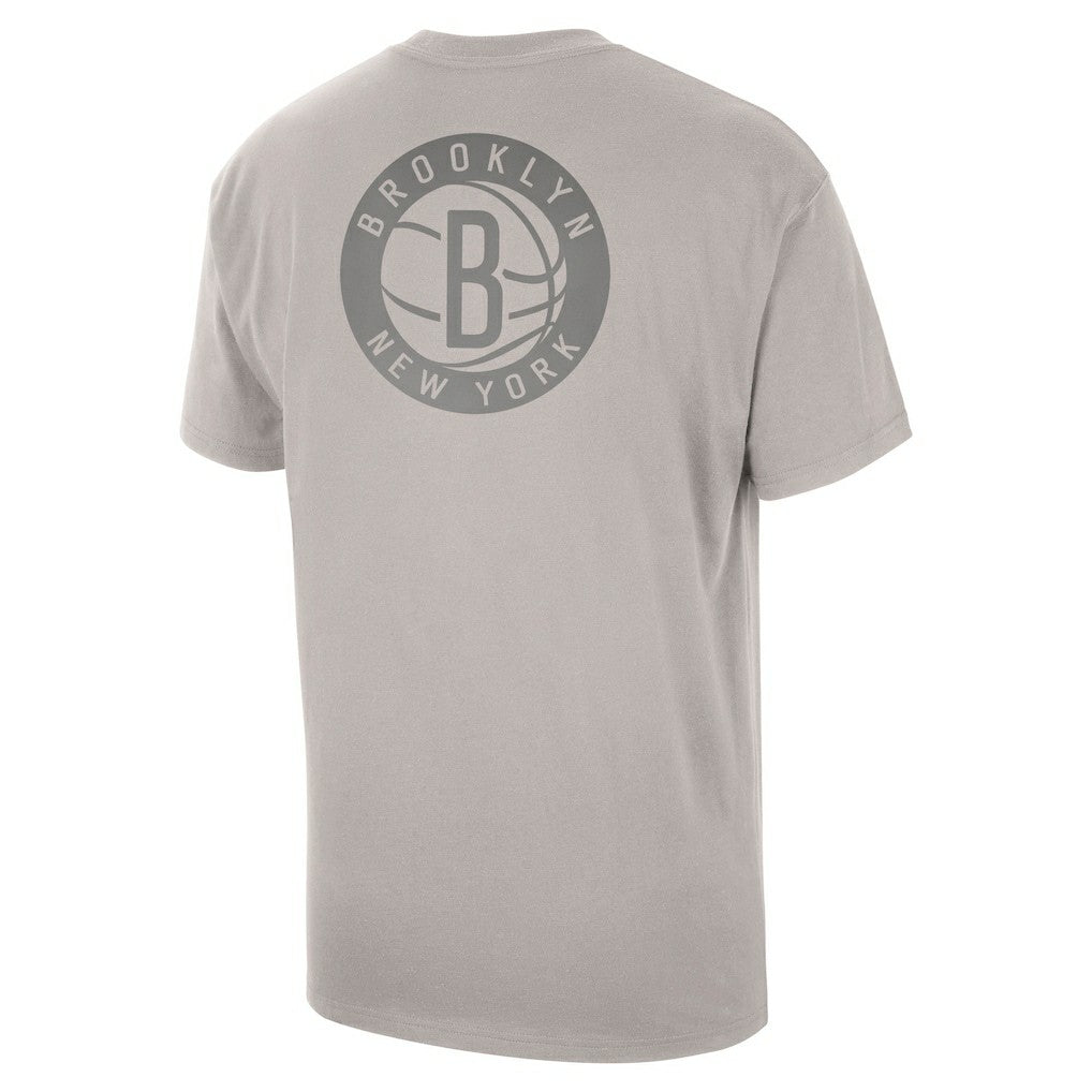 Brooklyn Nets Jordan Brand Statement Edition Jumpman Flight Heavyweight T-Shirt - Stone outlet