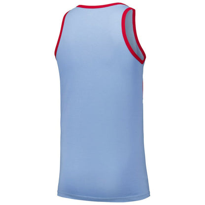 Texas Rangers Jersey Ringer Tank Top - Light Blue | New Era