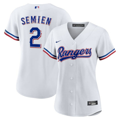 Marcus Semien Texas Rangers Women's Home Replica Player Jersey - White | Nike