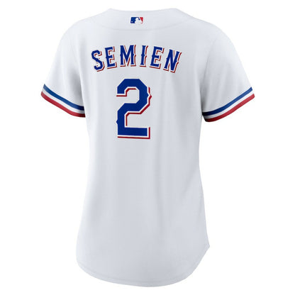 Marcus Semien Texas Rangers Women's Home Replica Player Jersey - White | Nike