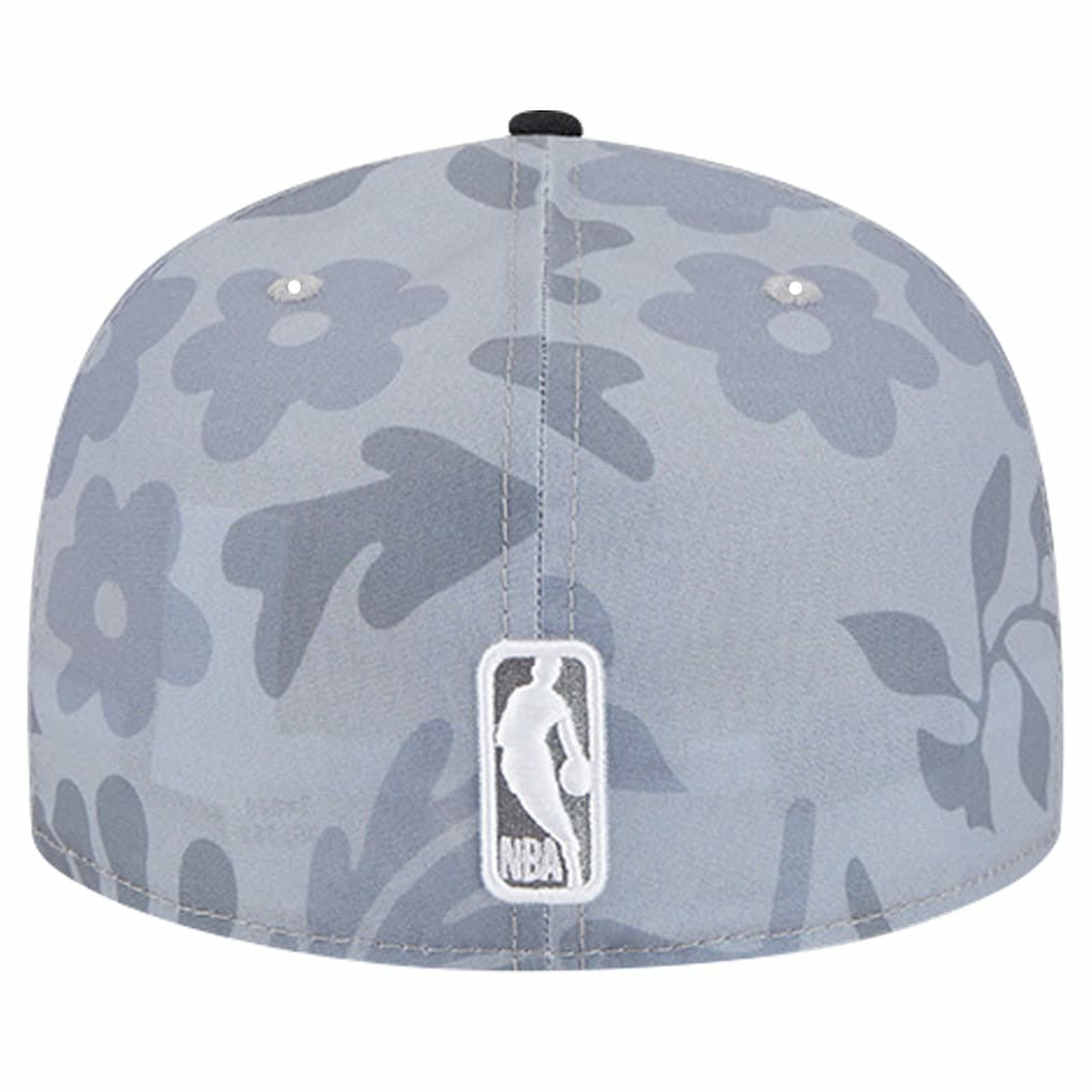 Chicago Bulls Palm Fronds 2-Tone 59FIFTY Fitted Hat - Gray | New Era sale