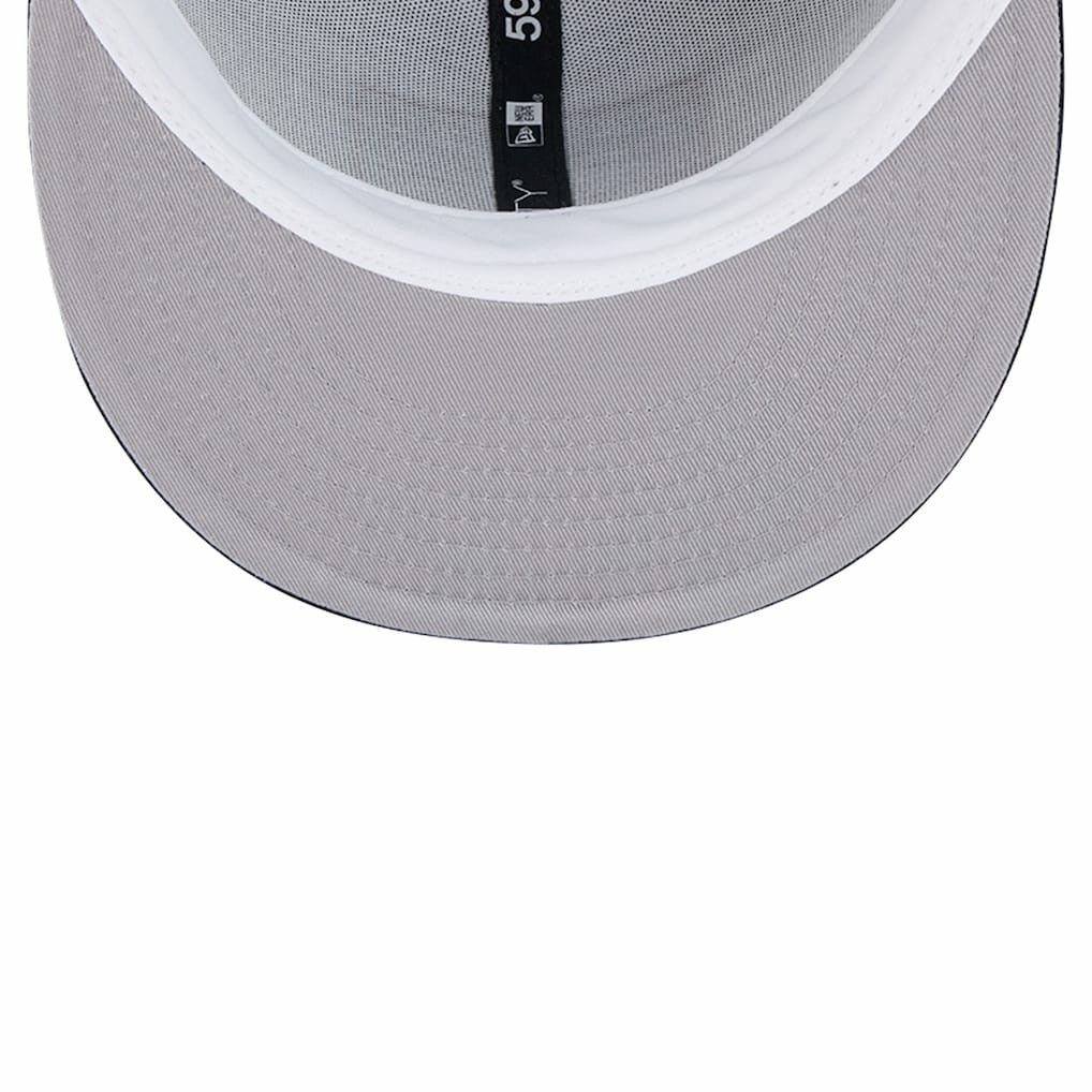 Chicago Bulls Palm Fronds 2-Tone 59FIFTY Fitted Hat - Gray | New Era sale