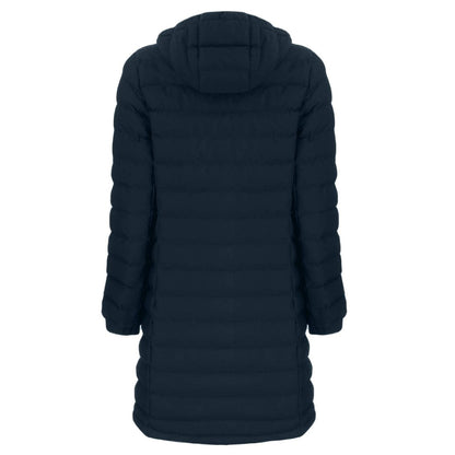 Denver Broncos Cutter & Buck Women's Mission Ridge Repreve Eco Insulated Long Full-Zip Puffer Jacket - Navy online