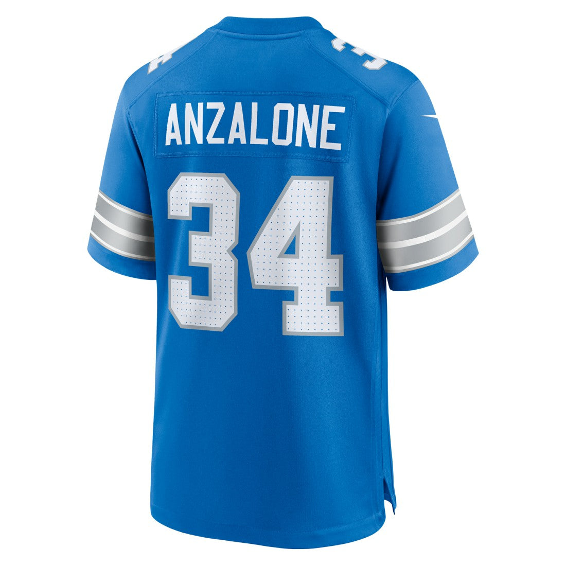 Alex Anzalone Detroit Lions Game Jersey - Blue | Nike on sale