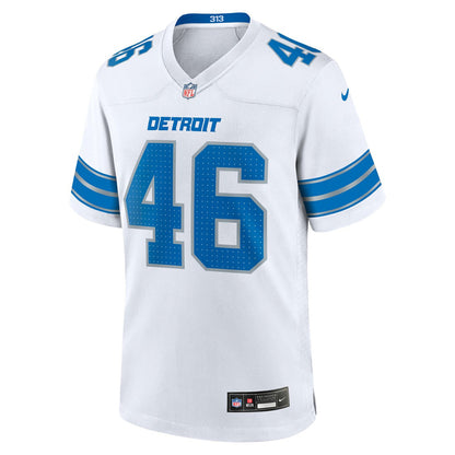 Jack Campbell Detroit Lions White Game Jersey - White | Nike sale