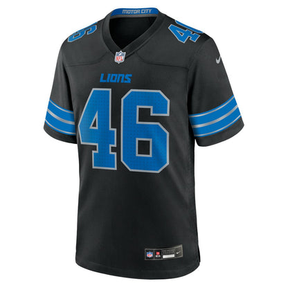 Jack Campbell Detroit Lions 2nd Alternate Game Jersey - Black | Nike discount