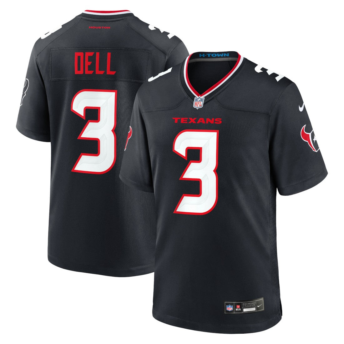 Tank Dell Houston Texans Game Jersey - Navy | Nike online