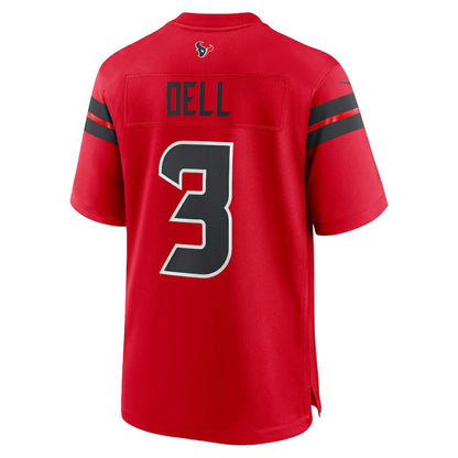 Tank Dell Houston Texans Alternate Game Jersey - Red | Nike discount