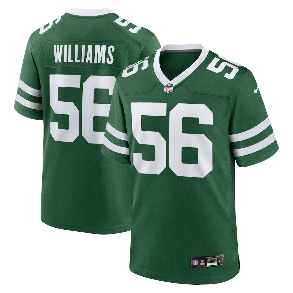 Quincy Williams New York Jets Game Player Jersey – Legacy Green | Nike online