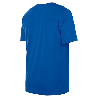 New York Knicks Enzyme Wash Oversized T-Shirt - Blue | New Era online