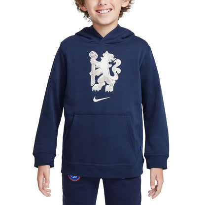 Chelsea Youth Club Pullover Hoodie - Navy | Nike for sale