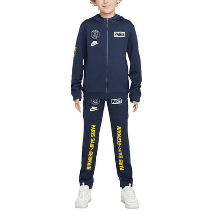 Paris Saint-Germain Youth Woven Track Suit - Navy | Nike on sale