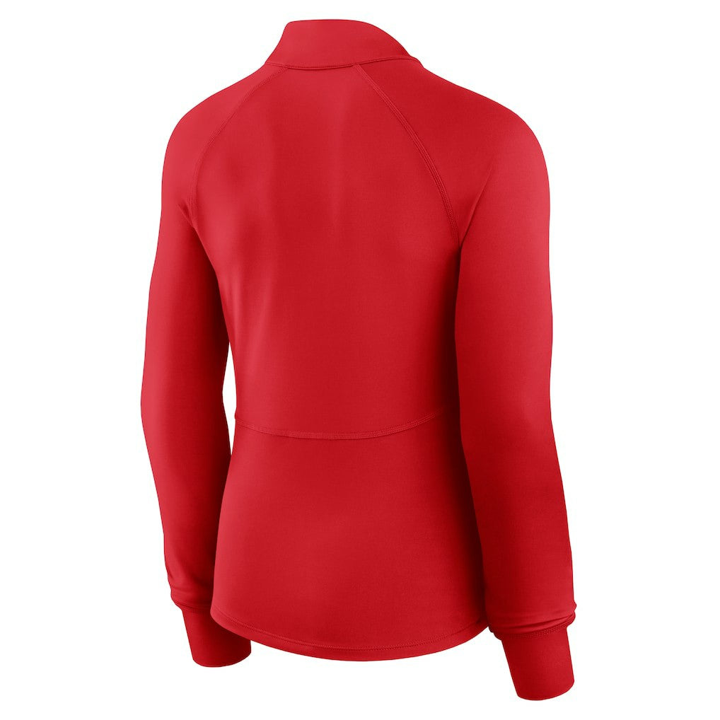 Kansas City Chiefs Women's Elements Quarter-Zip Jacket - Red for sale