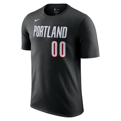 Scoot Henderson Portland Trail Blazers Icon Edition Name & Number T-Shirt - Black | Nike sale