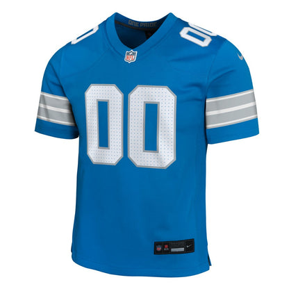 Detroit Lions Youth Custom Game Jersey - Blue | Nike sale