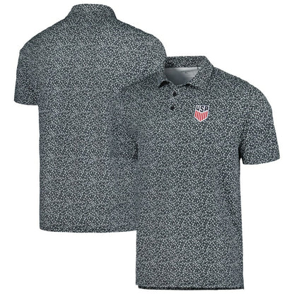 USMNT Antigua Terrace Polo - Black cheap