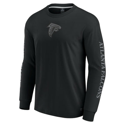 Atlanta Falcons Unisex Elements Strive Long Sleeve T-Shirt - Black on sale
