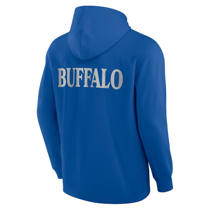 Buffalo Bills Elements Blaze Tri-Blend Long Sleeve Hoodie T-Shirt - Royal cheap