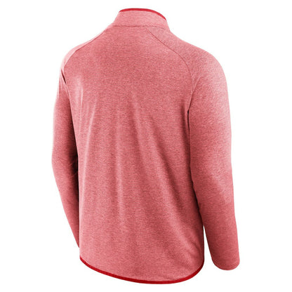 Kansas City Chiefs Unisex Front Office Performance Primary Quarter-Zip Jacket - Red online